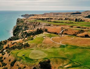 Cape Kidnappers 13th Aerial Cliffs